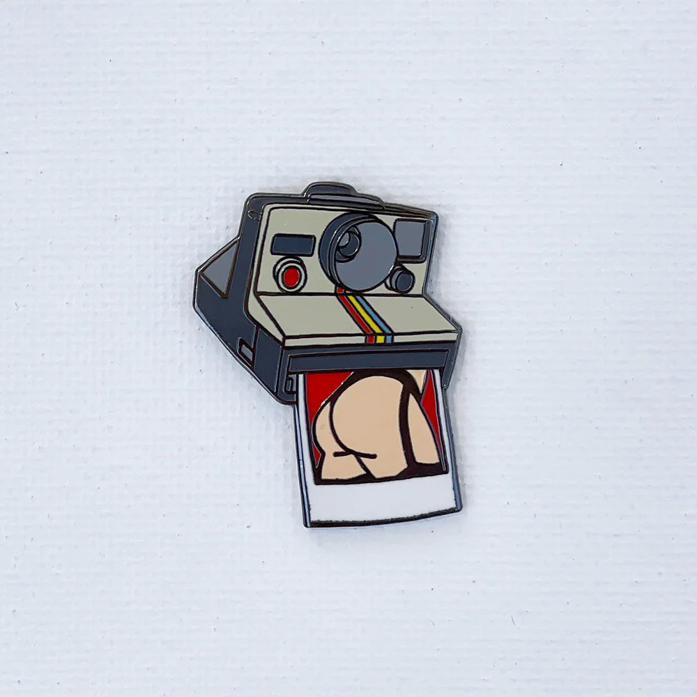 Polaroid Pin (Alternate View Variant)